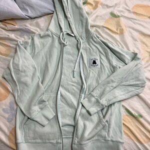 Teddy fresh mint green zip up hoodie